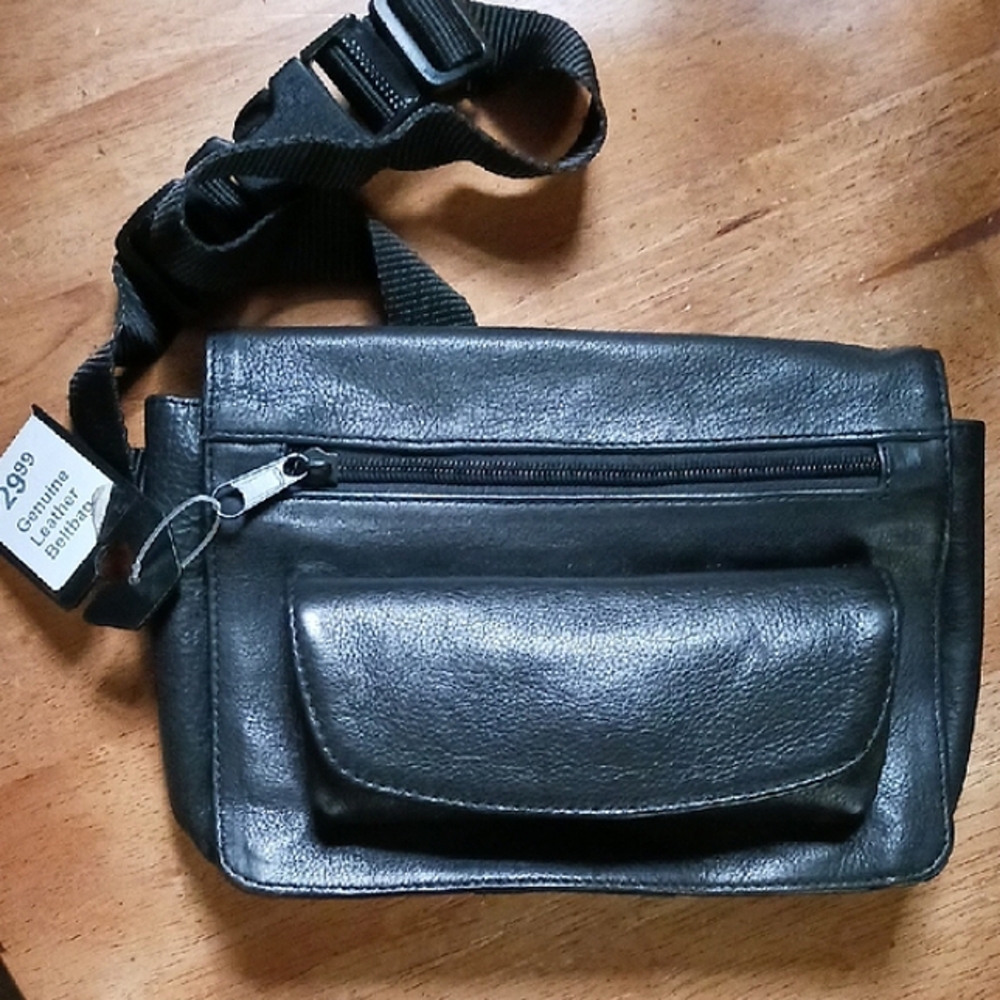 Black Leather Bag
